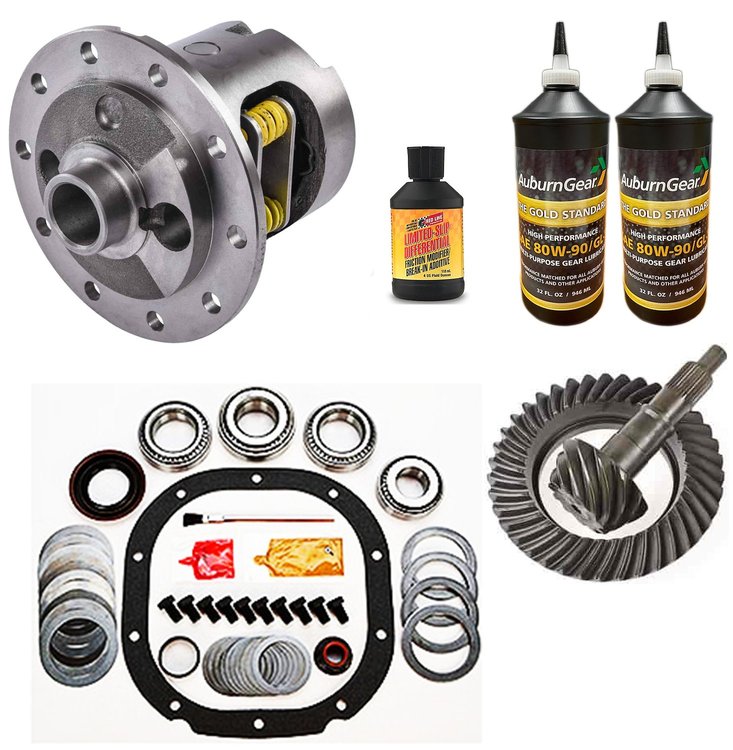 Posi Traction Differential Kit for Ford Cars/Trucks Rear - Ford 8.8 in. 28-Spline [3.55 Ratio]