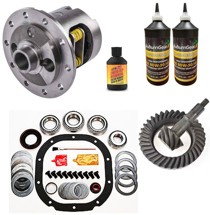Posi Traction Differential Kit for Ford Cars/Trucks Rear - Ford 8.8 in. 28-Spline [3.73 Ratio]