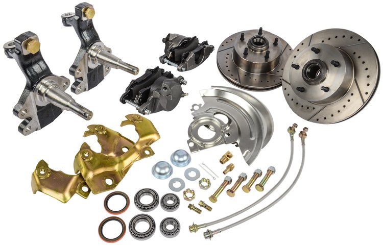 Front Premium Disc Brake Conversion Kit for 1964-1974 GM A,F & X Body