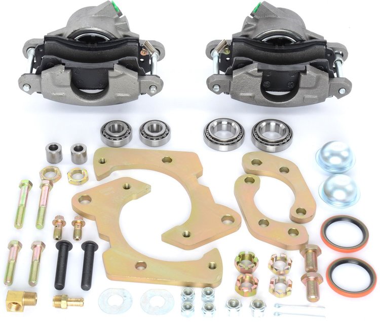 Front Disc Brake Conversion Hardware Kit for 1959-1964 Chevrolet Bel Air, Biscayne, Impala