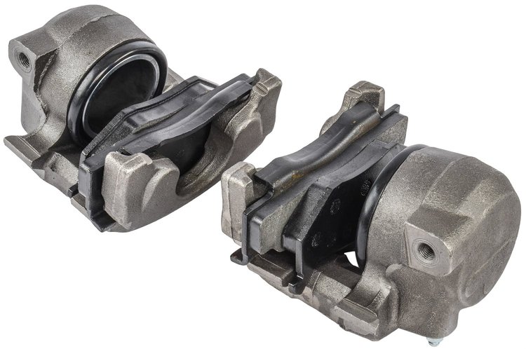 Brake Conversion Kit with Calipers, Spindles, and Hardware