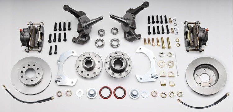 Full Wheel Non-Power Disc Brake Kit 1974-78 Mustang II