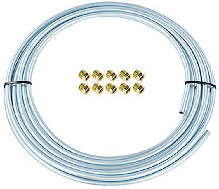 Zinc Fuel and Transmission Cooler Tubing Kit 3/8 in. x 25 ft.
