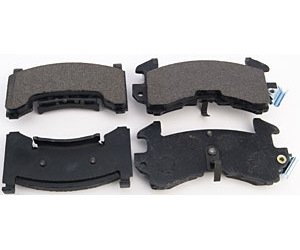 Rear Brake Pad Set Premium Semi-Metallic