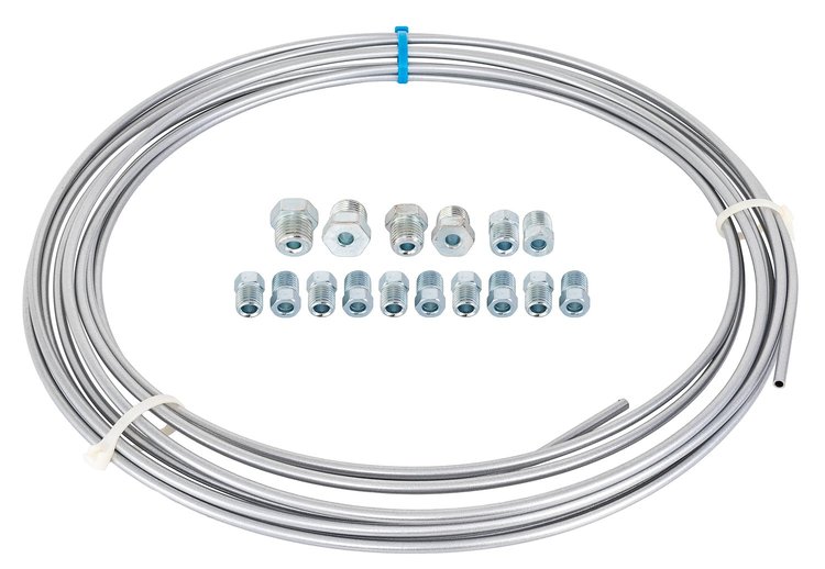 Zinc Brake Line Coil Kit [3/16 in. x 25 ft.]