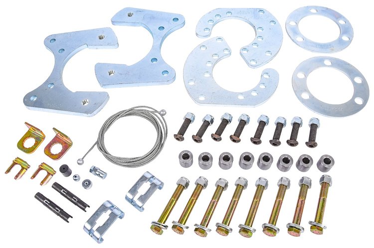 Rear Disc Brake Conversion Hardware Kit for Mopar 8 3/4 in.(A, B, E Body) and Dana 60