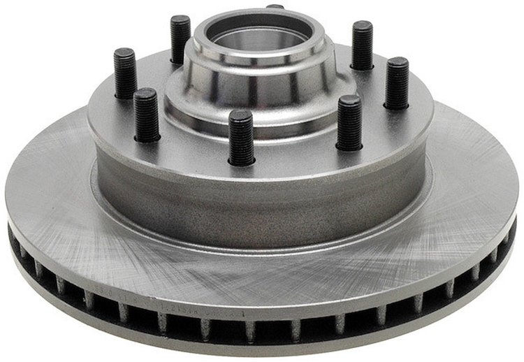 Replacement Brake Rotor and Hub Assembly