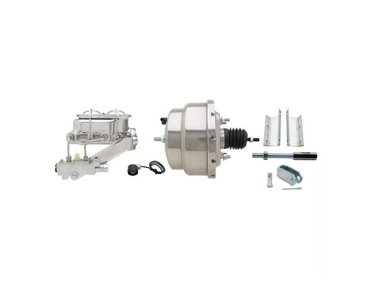 Power Brake Conversion Kit Fits Select 1955-1958 Chevrolet Full Size Models [Disc/Disc]