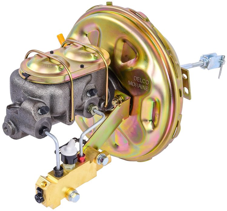 Power Brake Booster Conversion Kit, OEM Style for 1964-1972 GM A-Body, 1967-1969 GM F-Body, 1968-1974 GM X-Body [Disc/Drum]