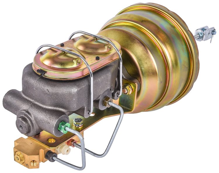 Power Brake Booster Conversion Kit for 1955-1958 GM Full Size Chevy Impala & Belair [Disc/Drum]