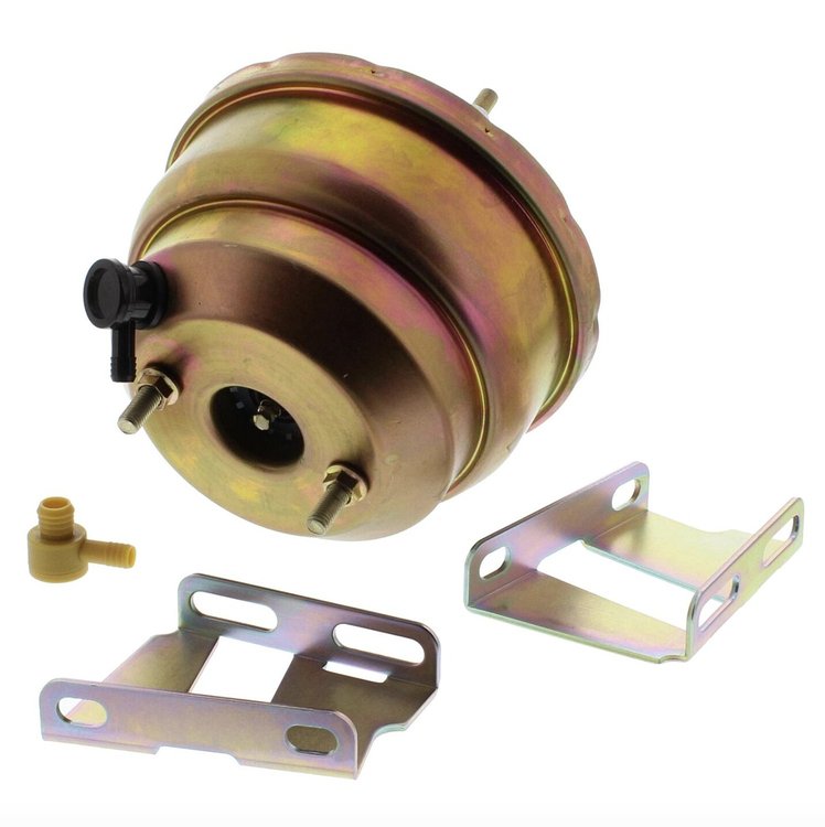Power Brake Booster Fits Select 1967-1972 Chevrolet & GMC Trucks [8 in. Dual Diaphragm]