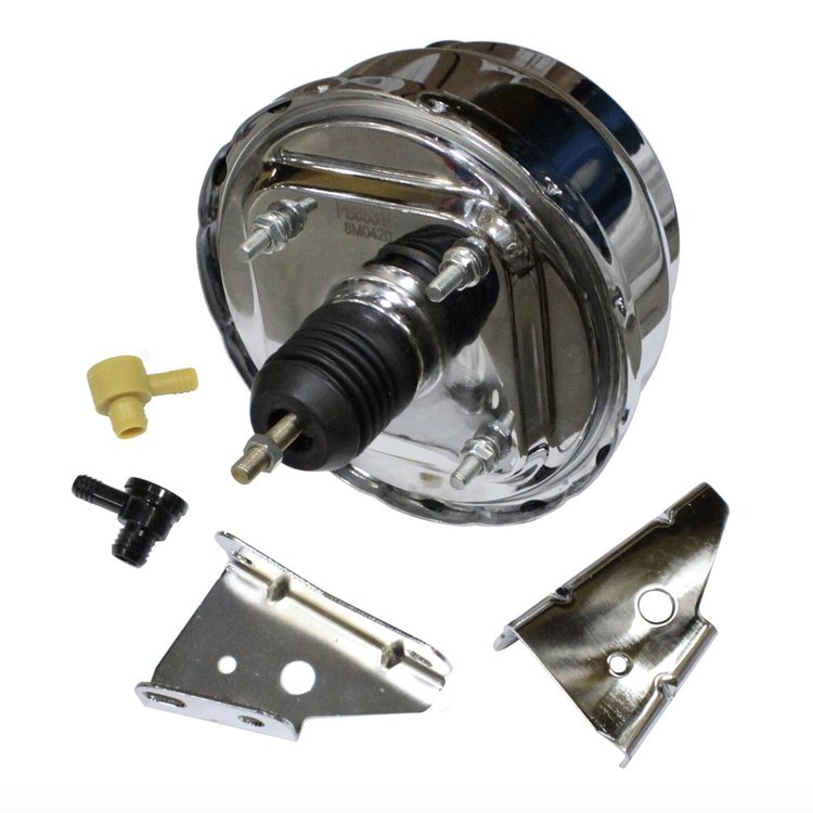 Power Brake Booster Fits Select 1964-1972 Buick, Chevy, GMC, Olds, Pontiac A, F & X-Body Models [8 in. Dual Diaphragm]