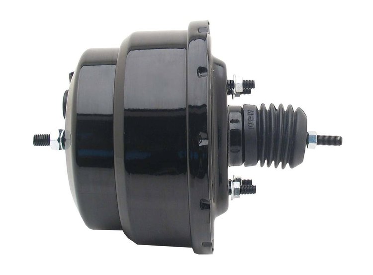 Universal Power Brake Booster 8 in. Dual Diaphragm [Black]