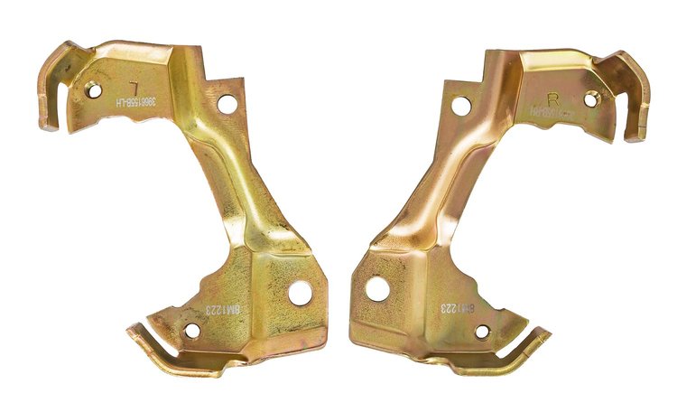 2 in. Drop Spindle Caliper Bracket Set for 1964-1972 GM A-Body, F-Body, X-Body