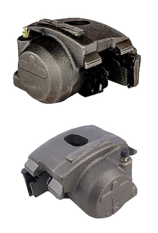 Mopar Front Disc Brake Caliper Set with D84 Pads, Left/Driver & Right/Passenger Side [NEW]