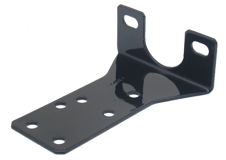Proportioning Valve Mounting Bracket - Bottom Mount [Black Powder-Coated]