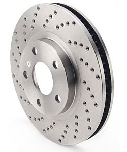 High Performance Cross-Drilled & Vented Right Front Brake Rotor for 1998-2002 GM F-Body