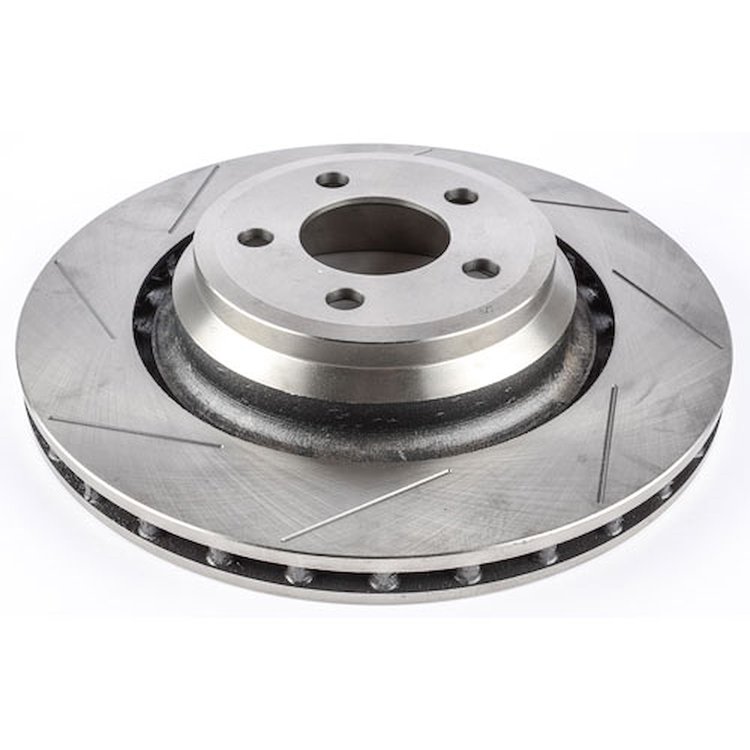 High Performance Slotted & Vented Rear Brake Rotor for 2006-2013 Challenger/Charger/Magnum SRT8 6.1L & 6.4L