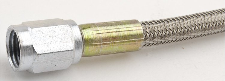 Pre-Assembled Brake Hose -3AN Straight to Straight