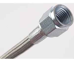 Pre-Assembled Brake Hose -4AN Straight to Straight