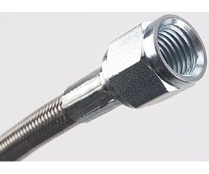 Pre-Assembled Brake Hose -4AN Straight to Straight