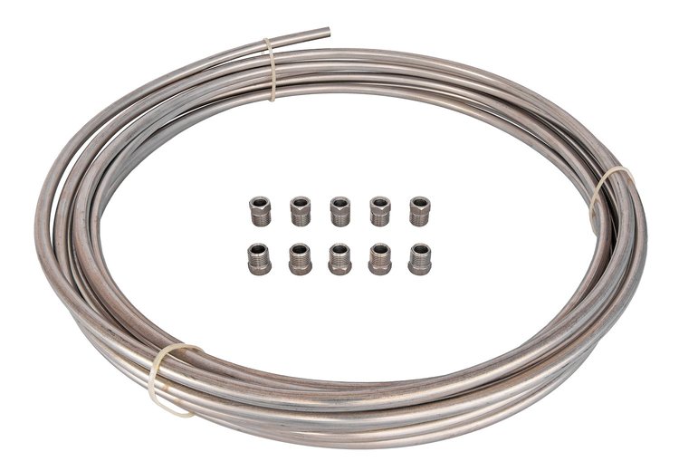 Stainless Steel Fuel Line Coil Kit, 5/16 in. O.D. x .028 in. Wall