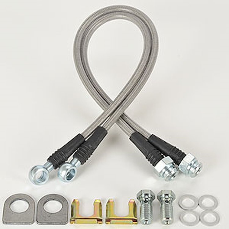 DOT Brake Hose Kit Fits Big GM (D52) Calipers