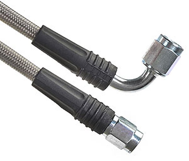 Pre-Assembled DOT Brake Hose -03AN Straight to 90°