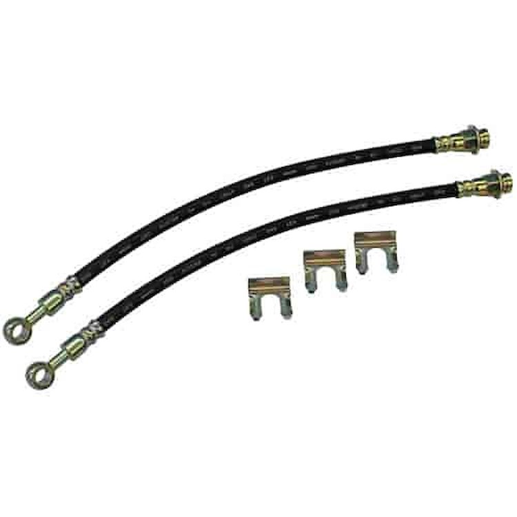 Complete Brake Hose Kit for 2002-2005 Dodge Ram 1500 w/RWABS [Rubber]