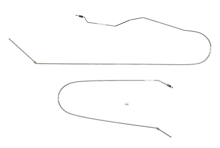 Intermediate Brake Lines for 2002-2005 Dodge Ram 1500 2WD w/Extended Cab/Short Bed [Stainless Steel]