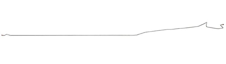 Intermediate Brake Lines for Select 1995-2002 Dodge Ram 3500 Cab & Chassis w/138 in. WB [Stainless Steel]