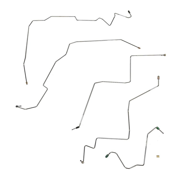Front Brake Line Kit for 2002-2005 Dodge Ram 1500 4WD RWABS [Stainless]