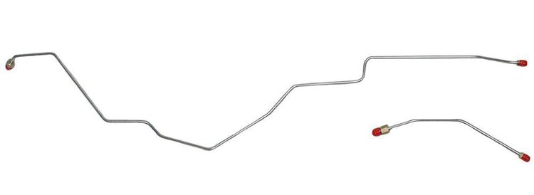 Rear Axle Brake Line Kit for 2010-2013 Dodge Ram 2500 w/No-TC/10.5 AAM Gas [Stainless]