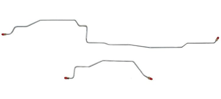 Rear Axle Brake Line Kit for 1994-2001 Dodge Ram 1500 [Stainless]
