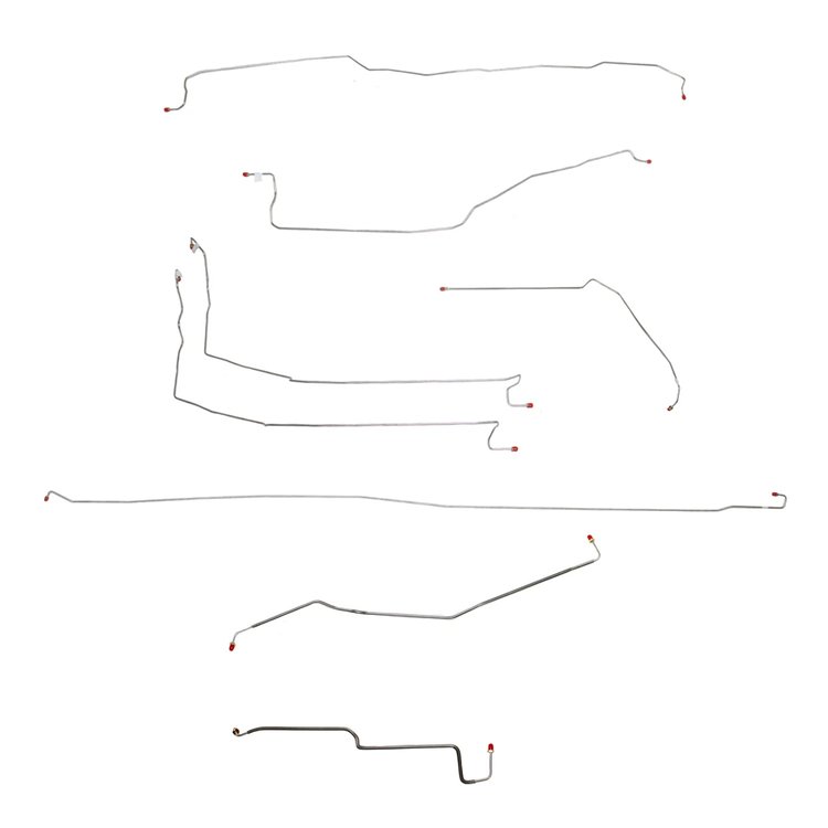 Complete Brake Line Kit for 2004-2006 GM 2500 SUV [Stainless Steel]