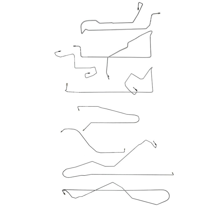 Complete Brake Line Kit for 2015-2022 Dodge Challenger Hellcat [Stainless Steel]