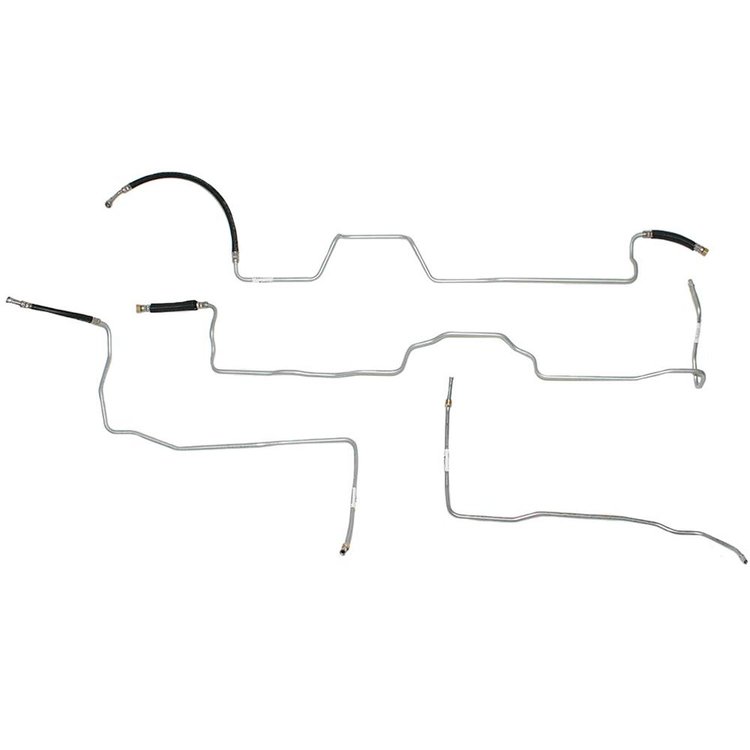 Complete Fuel Line Kit for 2004-2006 GM Suburban [Stainless Steel]