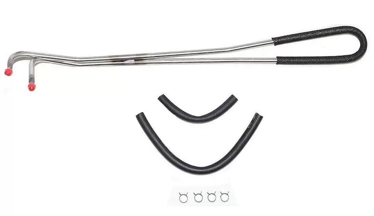 Vapor Fuel Line Kit for 1971-1972 GM K10 4X4 1/2-Ton Trucks w/Short Bed, 5/16 in. [Stainless Steel]