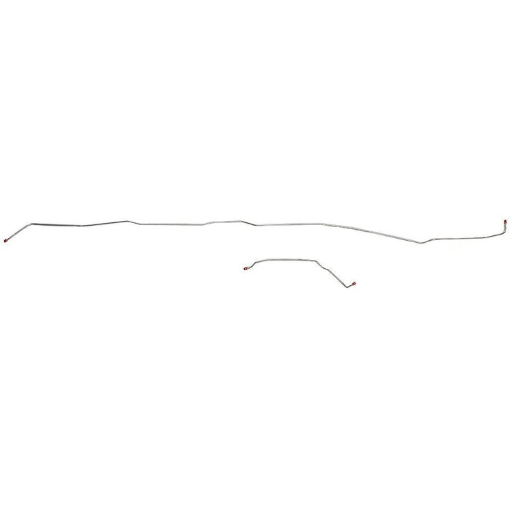 Intermediate Brake Line for 2002-2009 Chevy Trailblazer LS/LT w/Extended Cab [Stainless Steel]