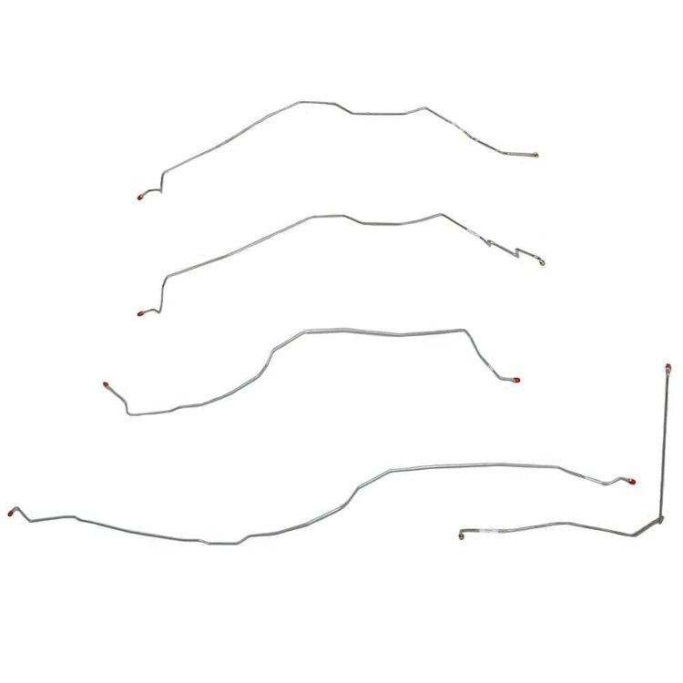 Front Brake Line Kit for 2000-2002 GM Suburban, Yukon XL 1500 2WD/4WD w/Torsion Bars [Stainless]