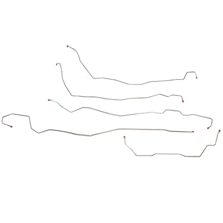 Front Brake Line Kit for 2003-2007 Hummer H2 [Stainless]