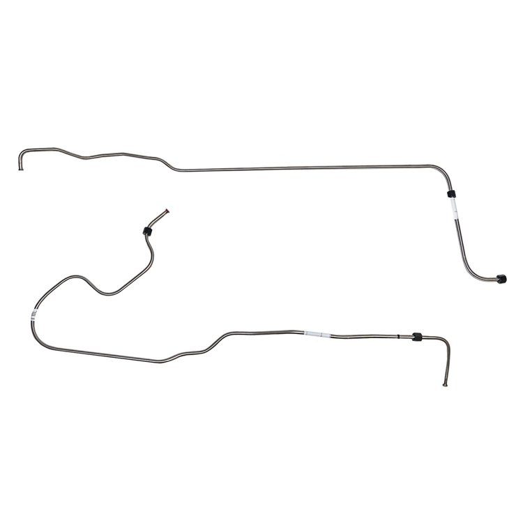 Transmission Cooler Line Set for 70-74 Mopar E-Body/71-72 Dodge Charger/Coronet/GTX/Road Runner/Satellite w/727/904 [Steel]