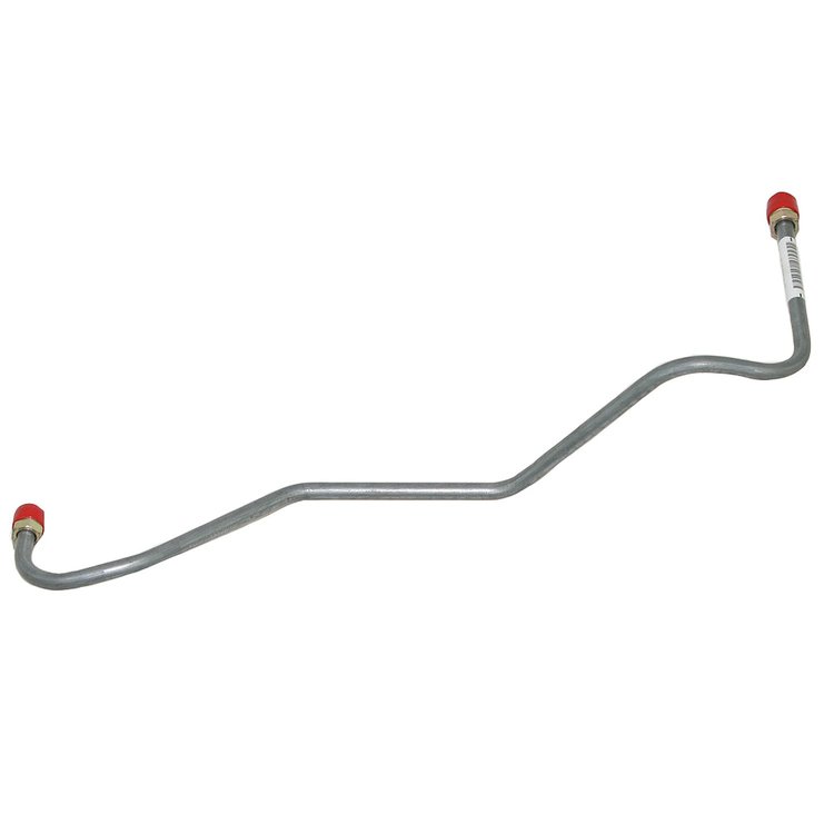 Pump To Carb Fuel Line w/ Short Fuel Pump for 75-79 Pontiac Firebird Trans Am w/ 400ci 4-bbl [Steel]