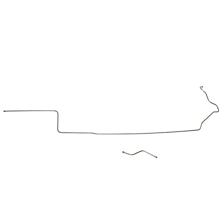 2-Piece Disc Intermediate Brake Line for 67-70 Mopar B-Body [Steel]