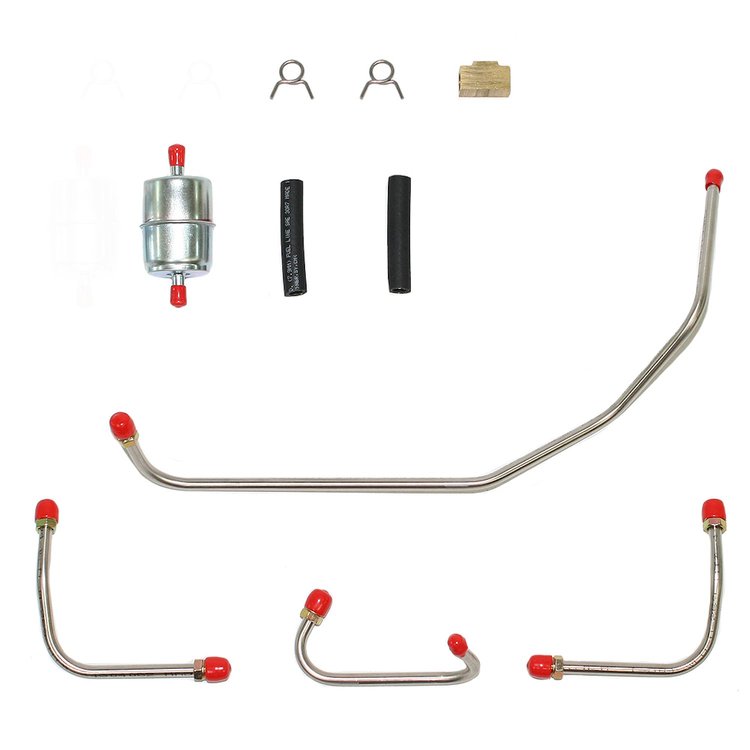 Holley Dual Feed Set for 66-74 Mopar B-Body [Steel]