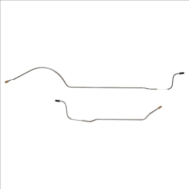 Rear Axle Brake Lines for 66-69 Mopar B-Body 8 3/4 in. Axle [Steel]