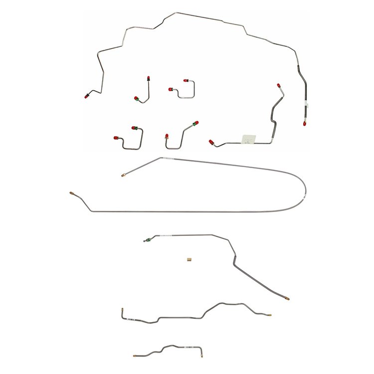 Brake Line Kit for 97-98 Jeep Grand Cherokee [Steel]