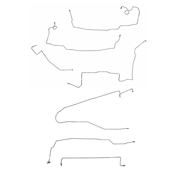 Complete Brake Line Kit for 03-10 Dodge Viper [Stainless Steel]