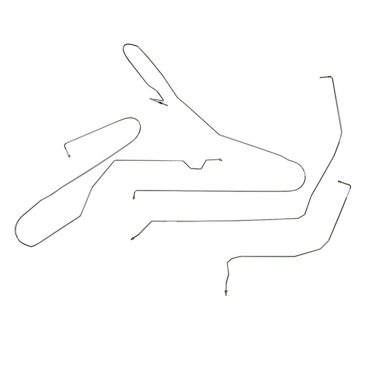 Intermediate Brake Lines for 11-14 Dodge Challenger [Stainless Steel]