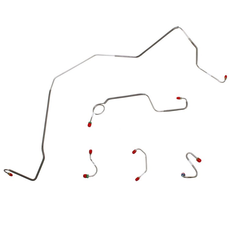 Power Disc Front Brake Line Kit for 67-68 Firebird [Steel]